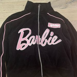 BARBIE velvet zipper jacket